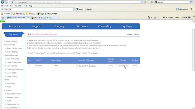 NETCURY IP CAMERA VIDEO TUTORIALS - Camera PW Manager смотреть онлайн