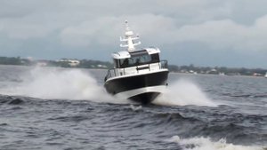 Катер для Байкала из алюминия |Катер для озера Байкал| Премьера Modius 34 в России