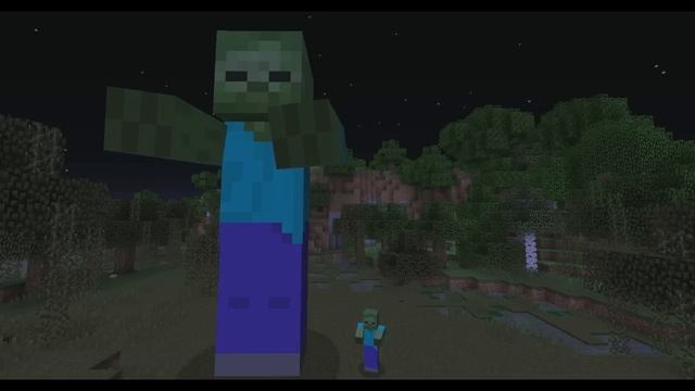 Крайности Minecraft: ЗОМБИ-ГИГАНТ