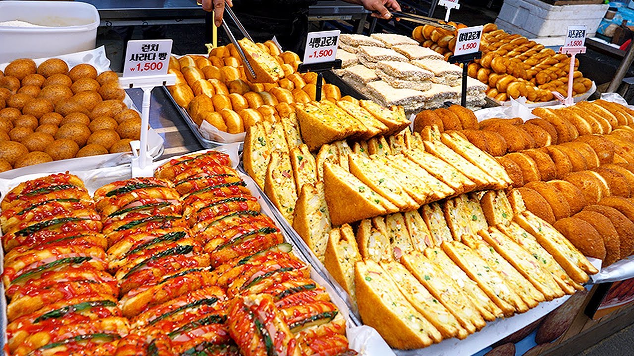 Лучшие корейские мастера уличной еды на ночном рынке !! Видео о вкусной еде. ТОП 23.