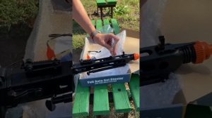 Гидрогелевый пулемет mg 3. Бластер с орбизами. Orbeez blaster mg3