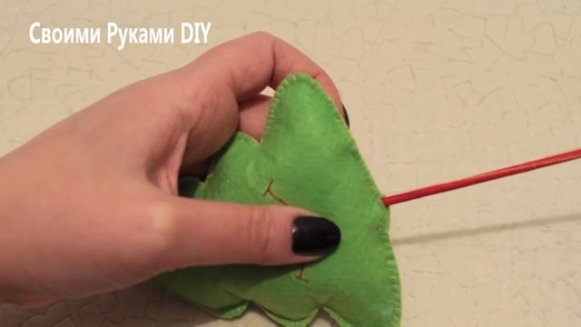 DIY Новогодняя Елка из Фетра Своими Руками / Felt Christmas Decorations смотреть онлайн