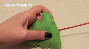 DIY Новогодняя Елка из Фетра Своими Руками / Felt Christmas Decorations