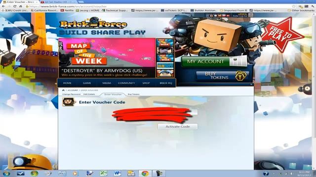 How To Put In A Voucher Code in Brick Force смотреть онлайн