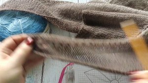 Как связать шаль спицами легко и просто. Мастер класс.