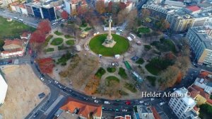 Porto ?  Rotunda da Boavista - Casa da Música - Oporto - 4K UltraHD