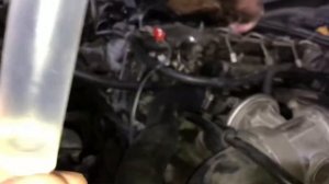 Слив форсунок Mercedes e210 2.2 cdi