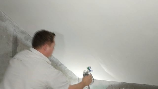 Безвоздушный аппарат, запуск, покраска