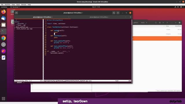 Python Unittest - Start your project or ideas with tests