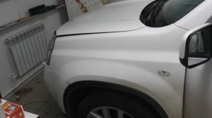 Замок капота L11+  и иммобилайзер I95 StarLine на Nissan X-Trail