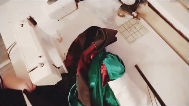 штора из лоскутов ткани ПЕЧВОРК . смотреть онлайн