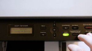 Сброс счетчика тонера Brother DCP-1610WR без инструмента