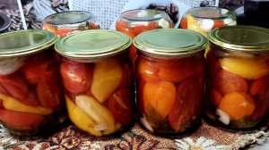 🍅 Просто нарежьте ПОМИДОРЫ и Самый Вкусный Рецепт МАРИНОВАННЫХ ТОМАТОВ " ПАЛЬЧИКИ ОБЛИЖЕШЬ" готов!