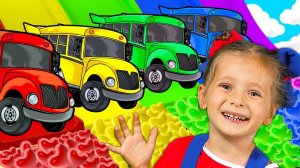 Колеса на Автобусе и Где можно играть - Правила безопасности | Майя и Маша | Детские песни