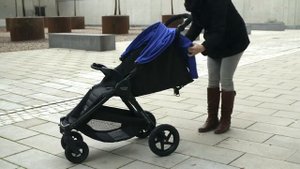 Britax Roemer B-Motion 4 Plus - как закрепить капор на коляске | Mothercare