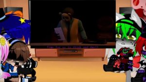 FNAF Security Breach react to Afton Family Song Remix||✨????||?????