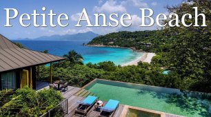 Petite Anse Beach. Пляж отеля Four Seasons Resort. Сейшелы
