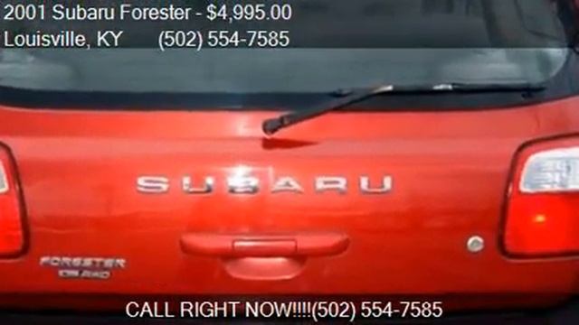 2001 Subaru Forester L for sale in Louisville, KY 40228 at P смотреть онлайн