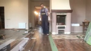 Укладка ламината на ламинат и плитку