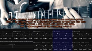 t.A.T.u - All The Things She Said | Я Сошла С Ума | GUITAR ONLY + TABS on screen | HOW TO PLAY