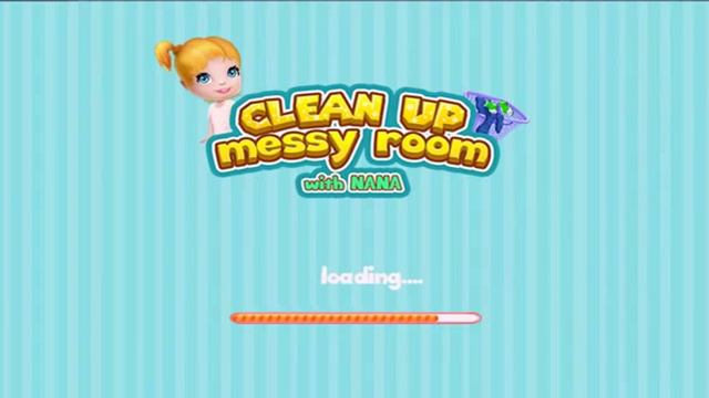 Уборка номера   игра для девочек Сlean up messy room Android