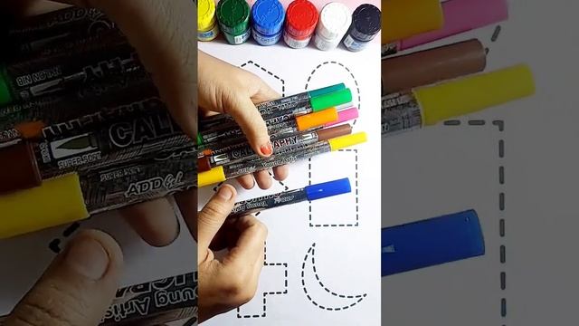 Learn Shapes, Colors for Kids & Toddlers | 2d shapes drawing| Preschool Learning, Education Video,1