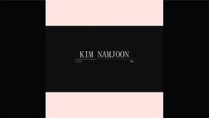 Идеальный тип девушки Намджуна/BTS