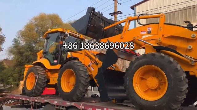 Китайский экскаватор погрузчик 388Н отравлены заграницей#экскаватор#погрузчики#экскаваторпогрузчик