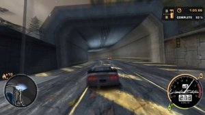 NFSMW 2005: Heated Fun Tollbooth-Race: Chevrolet Corvette C6R 'Maxine Caulfield'