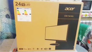 НОВЫЙ МОНИТОР ► Acer CB242Ysmiprx