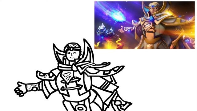 INVOKER - [РиСуЕм ГеРоЕв] Dota 2 смотреть онлайн