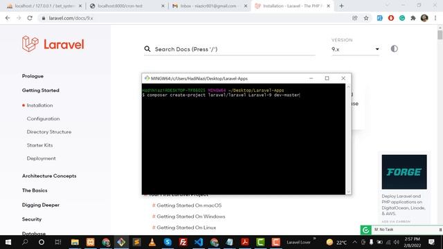 Laravel 9 Installation | How to Install Laravel 9 | Laravel 9 Installation