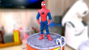 "Человек - паук". Фигурка из мастики / "Spider - man". The figure of mastic - Я - ТОРТодел!