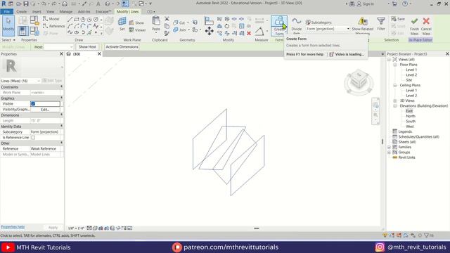 Parametric Bridge - Revit Architecture | Revit Massing Tutorial