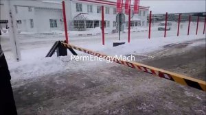 Противотаранный шлагбаум для заграждений проездов на предприятия и объекты.
