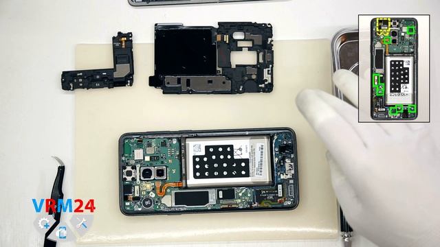 How to disassemble ? Samsung Galaxy S9 Plus SM-G965 Take apart смотреть онлайн
