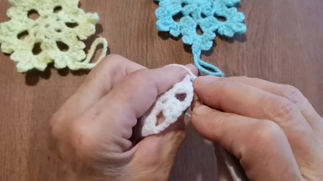 Снежинка. ИГРУШКА  На ЕЛКУ, ПОДВЕСКА или сувенир.