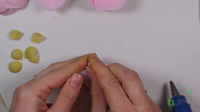 Как сделать ранункулюс из фоамирана - мастер-класс смотреть онлайн