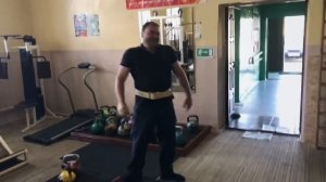 Поднимаем гирю 80кг / Егор Овсянников / Академия Гиревого Спорта