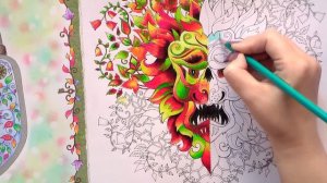 Раскраска-антистресс "Зачарованный лес" карандашами Maped