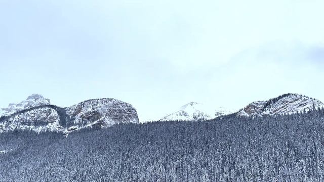 [4K HDR] Lake Louise Winter Walk ?? BANFF NATIONAL PARK, Alberta, CANADA, Rocky Mountains, Travel смотреть онлайн