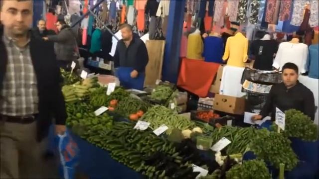 Шоппинг в Стамбуле,огромный рынок в районе Ешилькёй (с ценами) смотреть онлайн