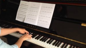 Rybicki - "Zéphire" ETUDE pour débutants / Рыбицкий - "Ветерок" этюд для начинающих /