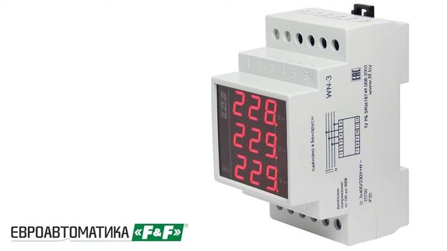Обзор трехфазного указателя напряжения WN-3 смотреть онлайн