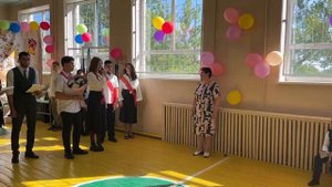 Последний звонок _ Поздравление первого учителя