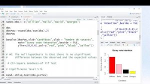 Goodness of Fit in R. How to compare expected proportion to observed proportion using R?