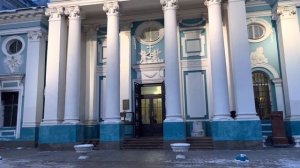 Небесно-голубая церковь на Невском проспекте. Армянская Апостольская Церковь Святой Екатерины