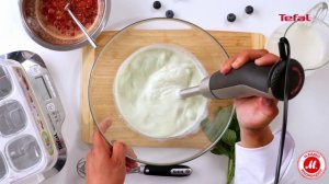 Клубничный маскарпоне с йогуртницей Tefal