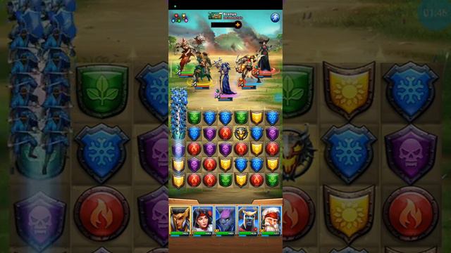 КМЧ III vs UK Immortals. Empires puzzles смотреть онлайн